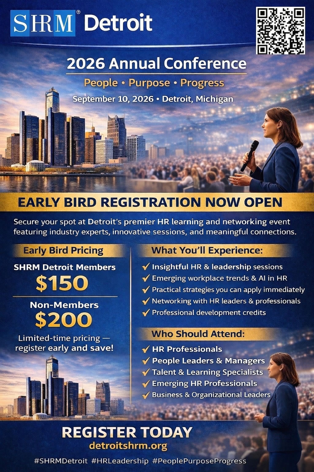 Event banner for DSHRM Annual Conference